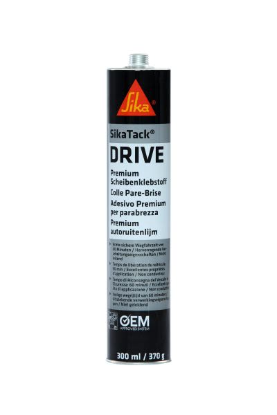 Adeziv sticla SikaTack Drive(60min) SIKA 300ml; negru,