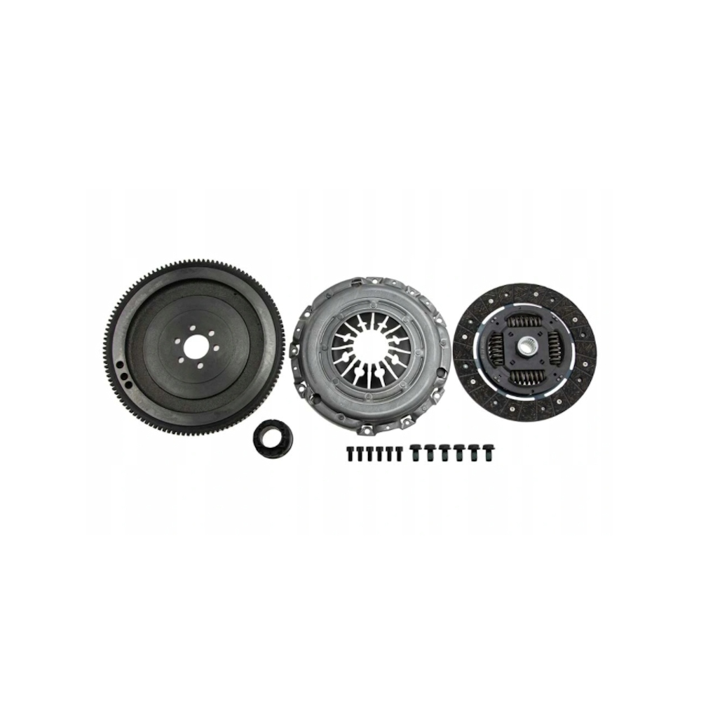 Kit ambreiaj Valeo, Audi A4 (B7), 2004-2008, A6 (C6), 2004-2011, Seat Exeo, Skoda Superb (3u4), 2001-2008, Vw Passat (B5), 10.2000-12.2005 Motor 2.0 Tdi, 2.0 Tdi 16v, 2.0 Tdi Quattro, Pentru Motoare Cu Volanta Cu Masa Dubla