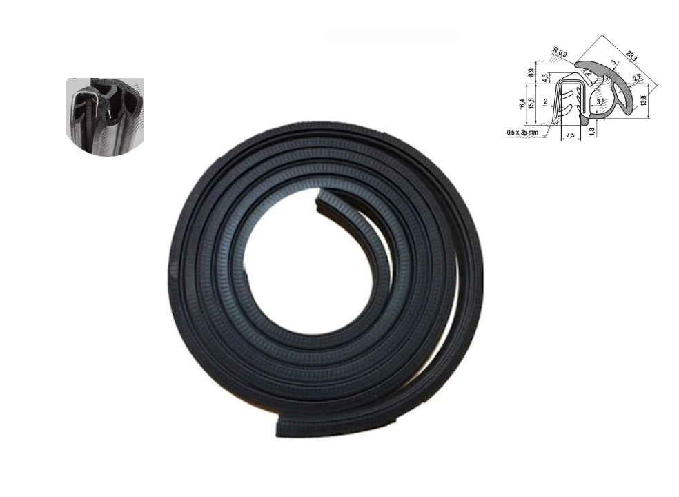 Cheder usa FORD FOCUS, 09.1998-11.2004; VW PASSAT (B6/B7), 01.2005-2015 usa fata/spate si Ford TRANSIT/TOURNEO (V347/8), 05.2006-04.2013 usa culisanta, 5 metri per pachet,