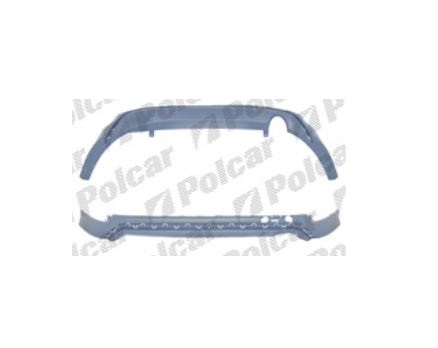 Spoiler bara spate Ford Focus Iii, 10.2014- Model Hatchback, parte montare cu gauri duble la evacuare, 32C299-1, Aftermarket