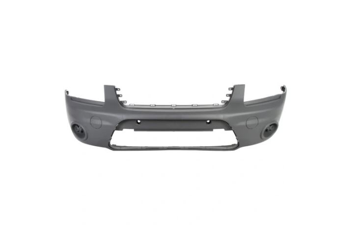 Bara fata Ford Transit/Tourneo Connect, 06.2009-03.2013, parte montare gri, cu capac carlig remorcare, fara gauri faruri ceata, trebuie vopsita, fara primer, 32U1071J, Aftermarket