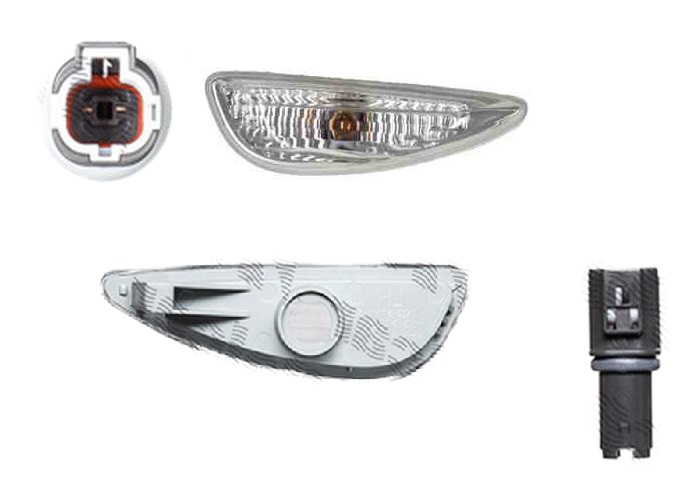 Lampa semnalizare aripa HYUNDAI I20, 10.2014-, OEM/OES, fata, partea dreapta, WY5W; cu mufa bec; cu bec;