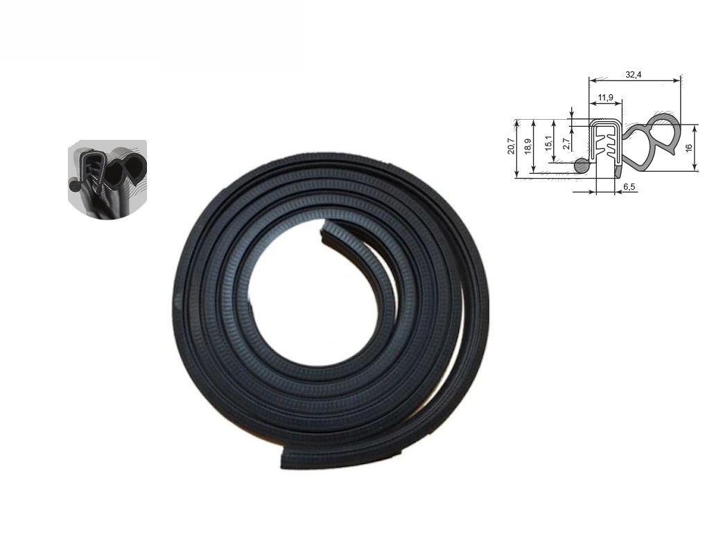 Cheder usa culisanta CITROEN JUMPER (244), 01.2002-08.2006; FIAT DUCATO (244), 04.2002-09.2006; Peugeot BOXER (244), 04.2002-08.2006; 7 metri per pachet, usa culisanta, model LONG
