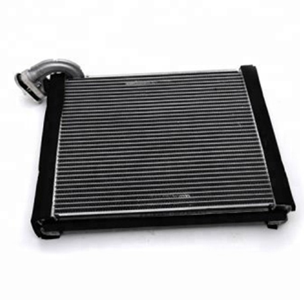 Evaporator aer conditionat Toyota Hilux, 2005-2015 motor 2.5 D-4D, 3.0 D-4D, diesel; 2.7, 4.0 V6, benzina, full aluminiu brazat, 255x235x58 mm, iesire 15, 4 mm, intrare 18, 2 mm, tehnologie cu curgere paralela,