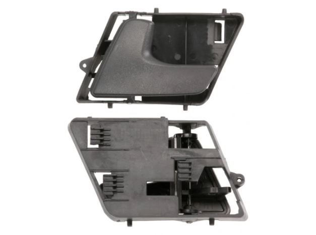 Maner usa interior Volkswagen Caddy 2 (9u/9kv), 11.1995-01.2004, Touran (1t/1t2), 02.2003-07.2010, Polo (6kv) Classic/Combi, 11.1995-06.2001, fata, Stanga, negru/ texturat