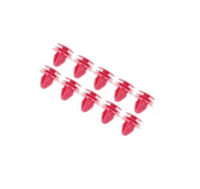 Clema ornamente HYUNDAI ACCENT (RB), ELANTRA; I30 (FD), IONIQ, KONA, SANTA FE SONATA TUCSON VERACRUZ; KIA CARNIVAL/SEDONA OPTIMA RIO SORENTO SOUL SPORTAGE STINGER, Stalpi interiori; tapiterie usa, portbagaj; 10 buc la set
