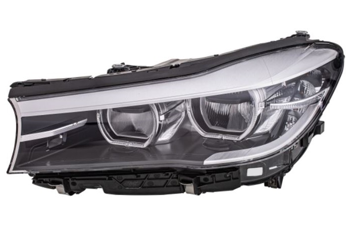 Far BMW Seria 7 (G11/G12), 07.2015-06.2019, partea stanga, ZKW, LED; LED; cu lumina viraje