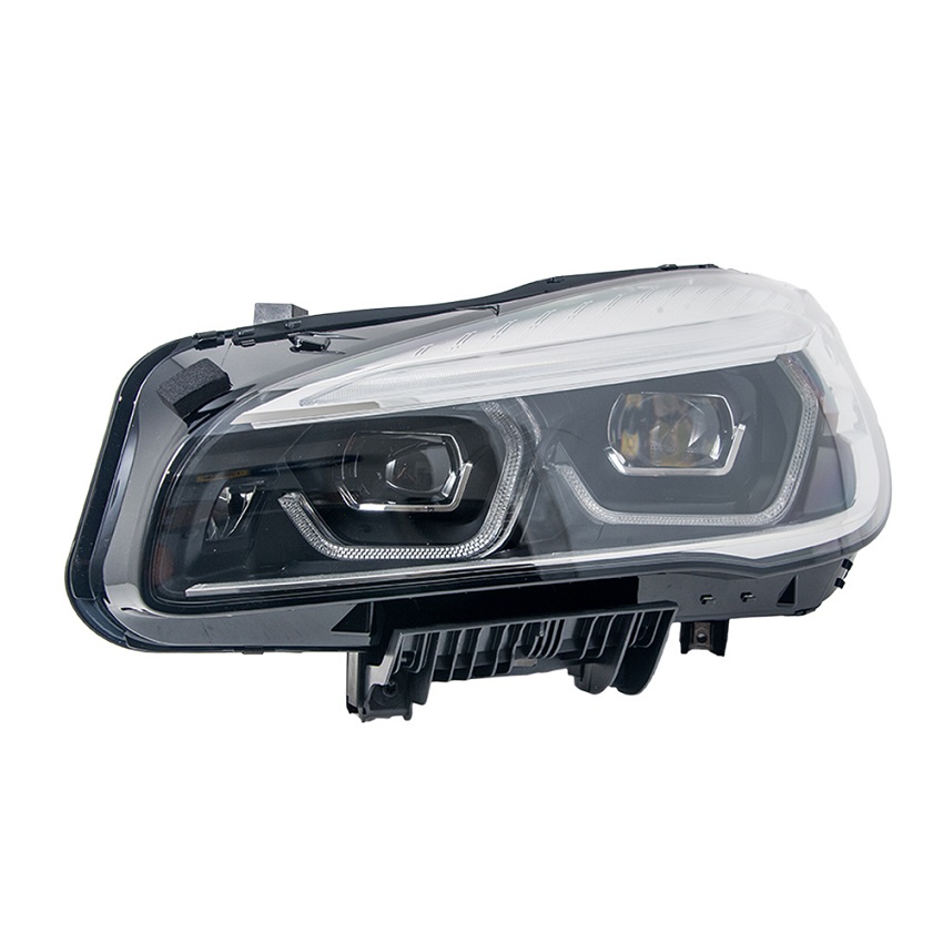 Far BMW Seria 2 ACTIVE/GRAN TOURER (F45/46), 03.2018-, partea stanga, Magneti MARELLI, asistenta faza lunga; asistenta faza scurta; LED; electric; fara unitate control LED; cu motor; LED