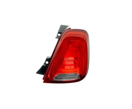 Stop spate lampa FIAT 500, 07.2015-, partea dreapta, TYC, tip bec P21/5W+PY21W; fara soclu bec ; cu banda acoperire, model CABRIO