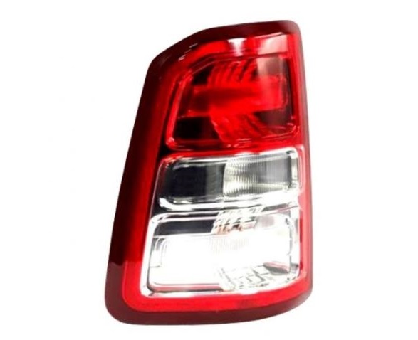 Stop spate lampa RAM 1500, 01.2018-, partea stanga, TYC, Tip=USA; P27/7W+PWY24W+W16W; rosu; cu prize bec; Omologare: SAE; fara marcaj &quot;RAM&quot;, modele 1500