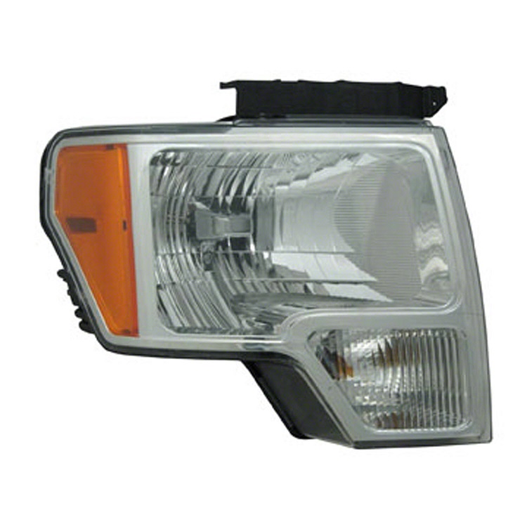 Far FORD F-SERIES, 11.2008-11.2014, partea dreapta, TYC, Tip=USA; H13+PY27/7W+W5W; manual; argintiu; cu prize bec; Omologare: SAE; halogen, model F150