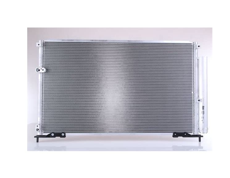 Condensator climatizare AC, HONDA CIVIC, 2005-2012 motor 1.4, 1.8; 2.2 iCTDI, aluminiu/ aluminiu brazat, 646 (605)x384 (364)x16 mm, cu uscator si filtru integrat