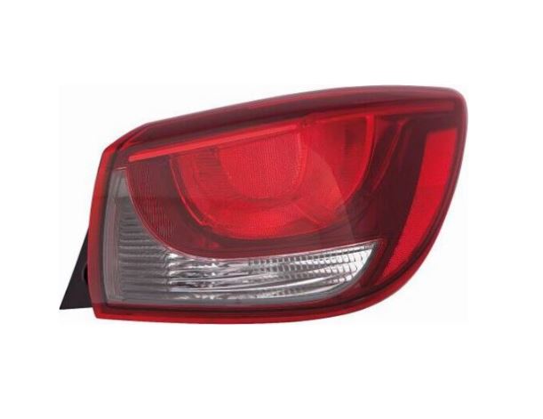 Stop spate lampa MAZDA 2 (DJ), 07.2014-, partea dreapta, DEPO, tip bec W21/5W+WY21W; fara soclu bec; exterior