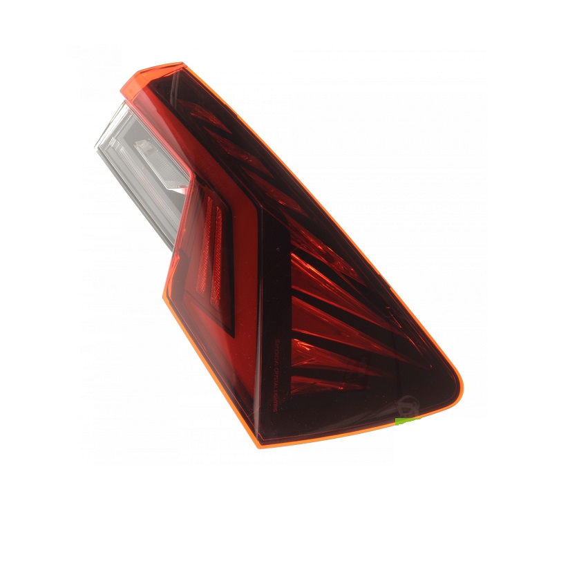 Stop spate lampa SKODA OCTAVIA, 04.2020-, partea dreapta, OE, indicator dinamic; LED; exterior; marcaj "Skoda Crystal Lighting"