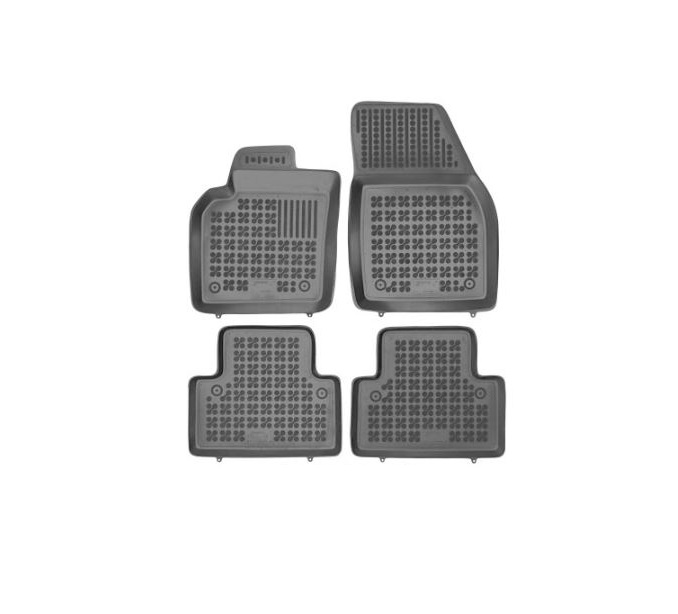 Set covorase cauciuc VOLVO S40 (MS/MW), 10.2003-05.2012, negru; elastomer, tip tavita