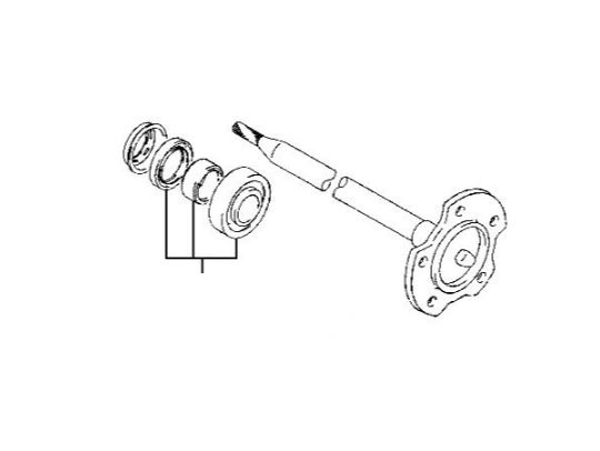 Rulment roata spate, SRL, Suzuki Grand Vitara I (Ft, Ht), 03.1998-08.2006, spate; puntea spate; Tip frina : diSC / tambur; Sistem de franare : hidraulic