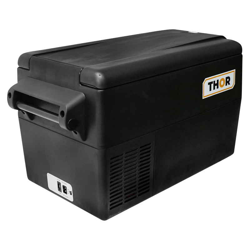 Frigider auto 32L 12-24V 45W cu compresor 690x340x385mm 12,8kg min -18 max +10 Thor