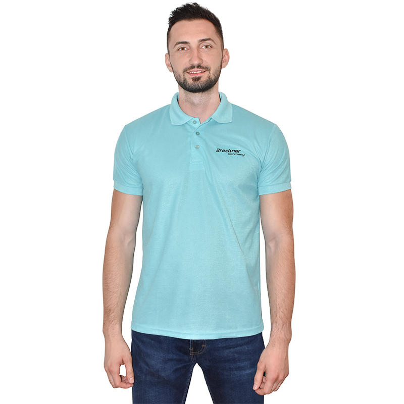 Tricou polo turquoise Breckner XL