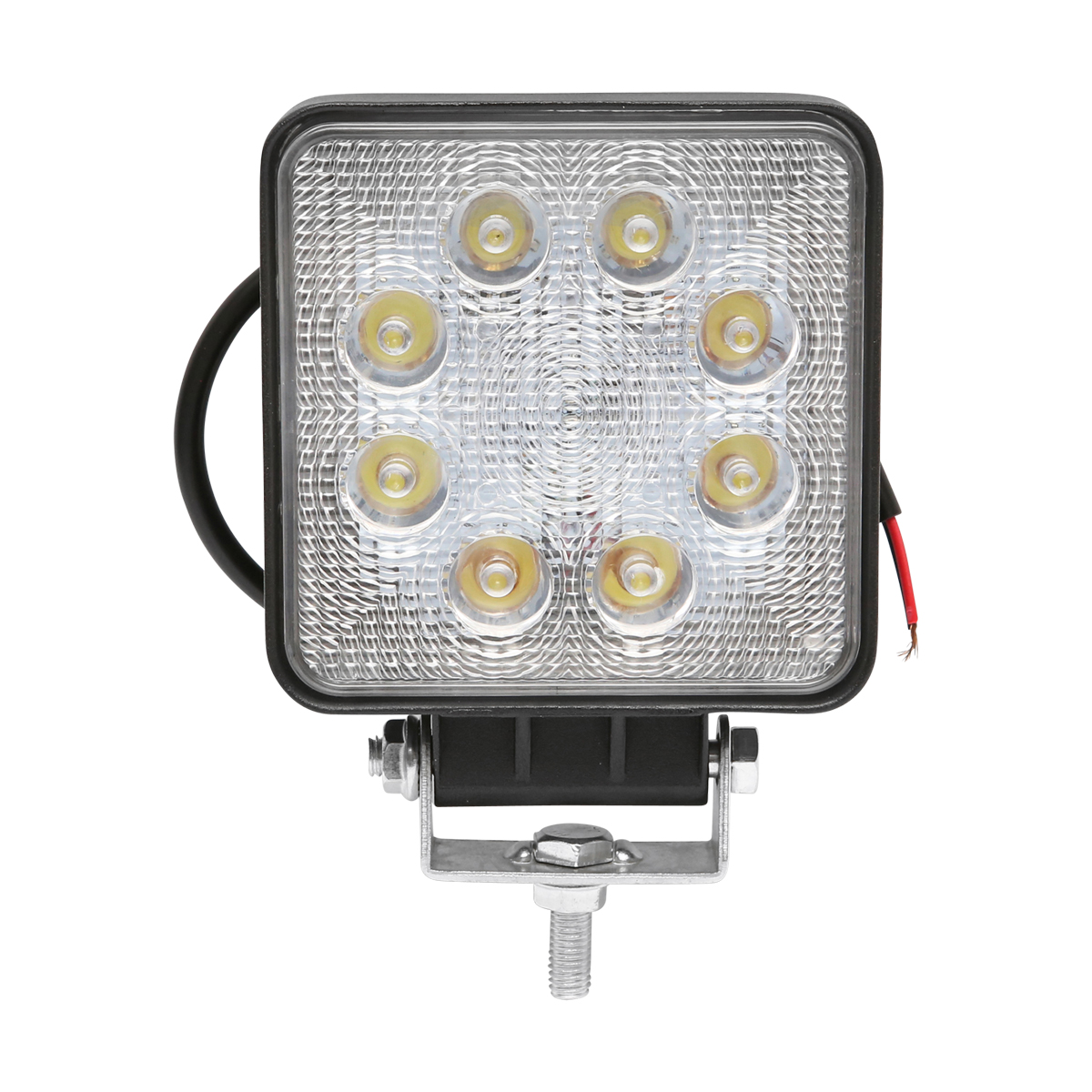 Lampa 8 LED-uri 10-60V 24W unghi de radiere 60 patrat