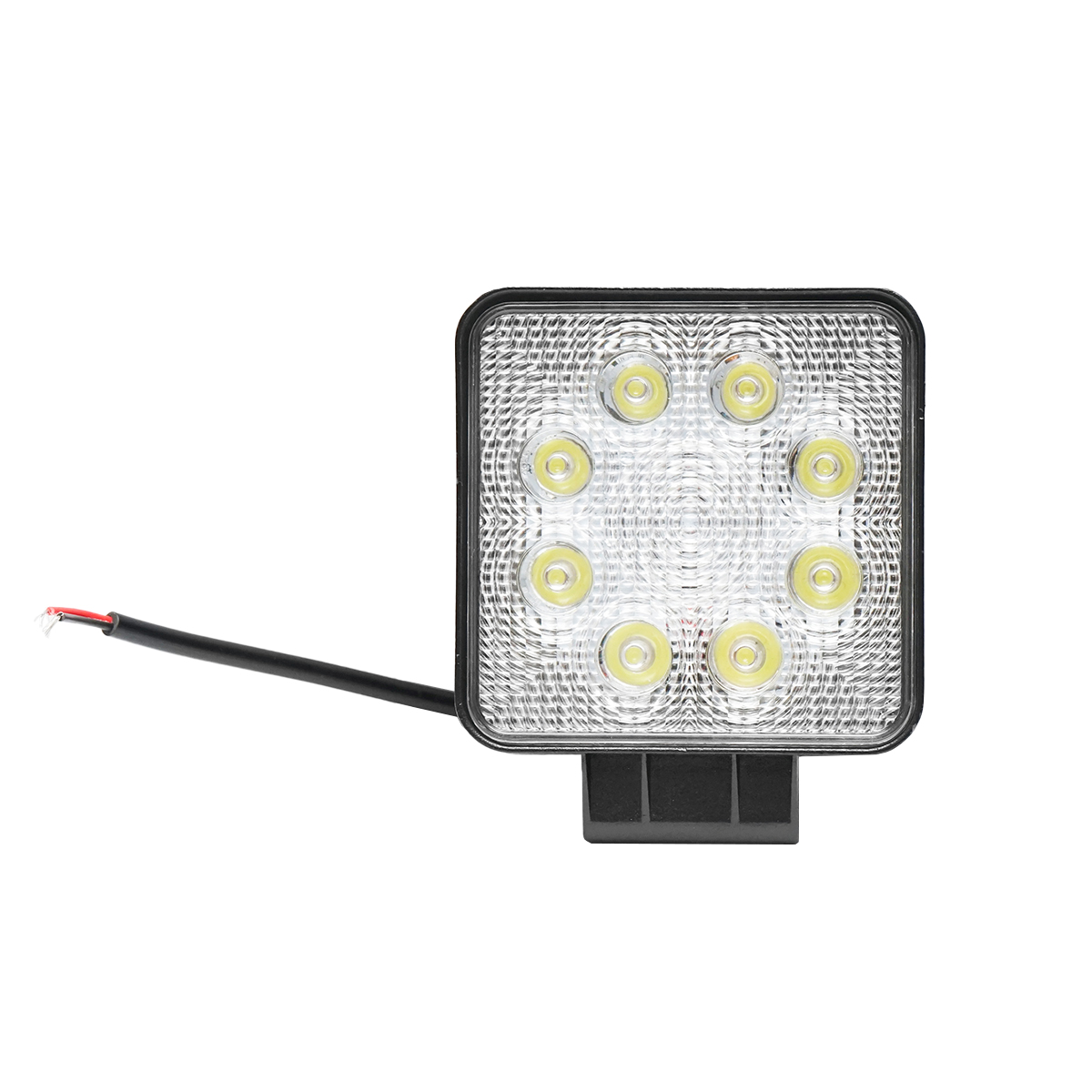 Lampa 8 LED-uri 10-60V 24W unghi radiere 30 de grade tip spot 107x107x51mm 6000K IP67 Breckner Germany