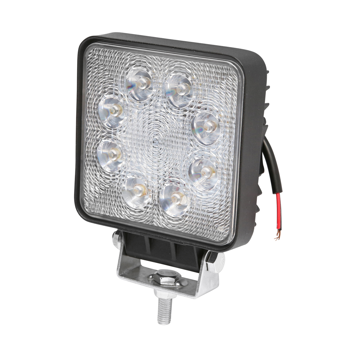 Lampa 8 LED-uri 10-60V 24W unghi de radiere 60 patrat