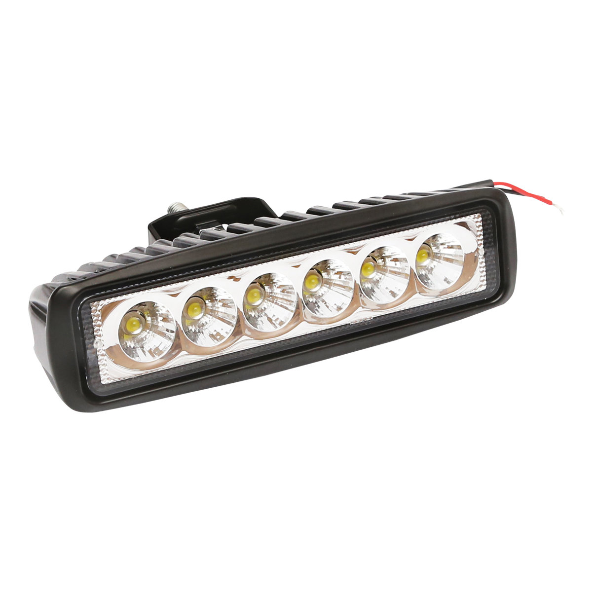 Lampa 6 LED-uri si lupa 10-60V 18W unghi de radiere 60 patrat