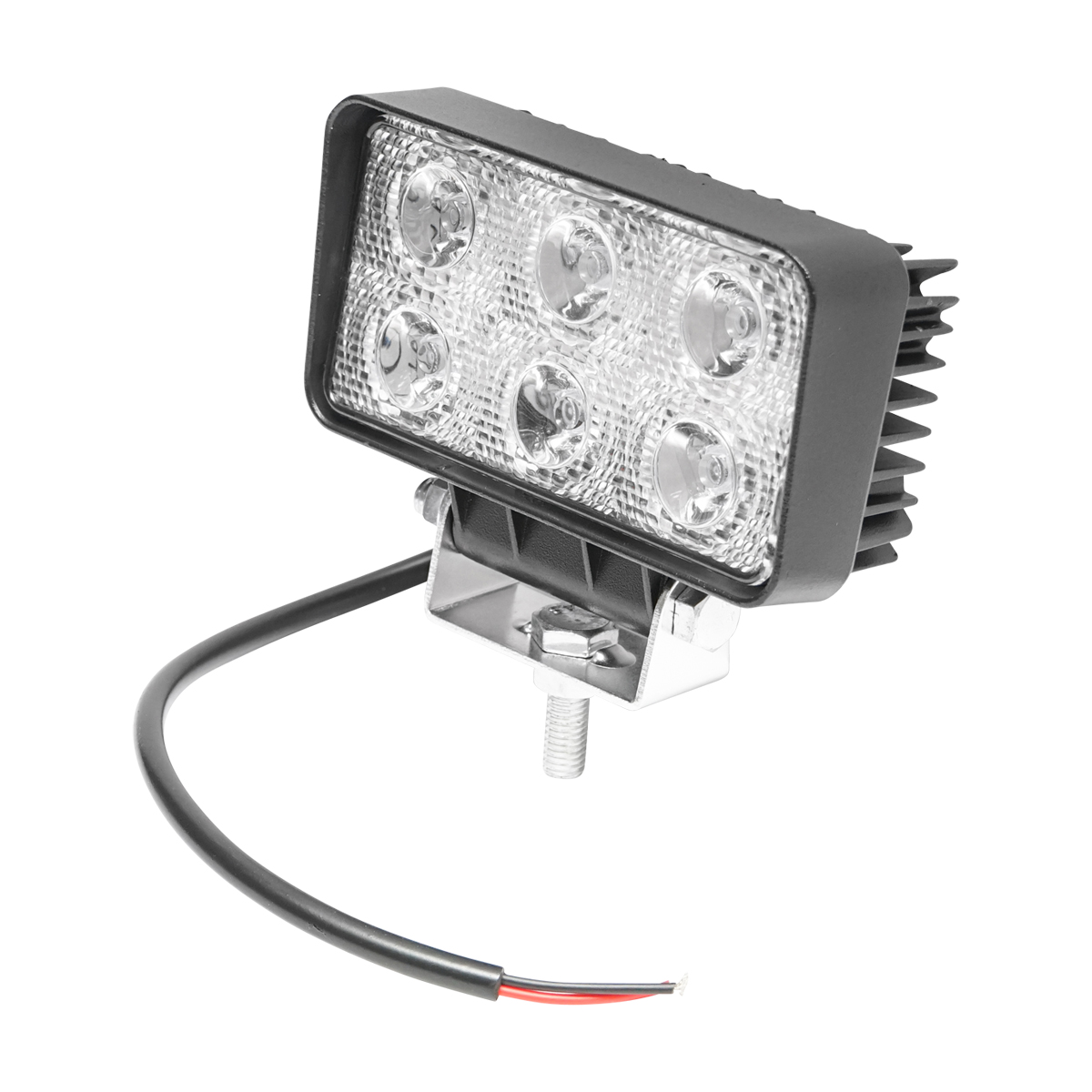Lampa 6 LED-uri 10-60V 18W unghi de radiere 60 patrat