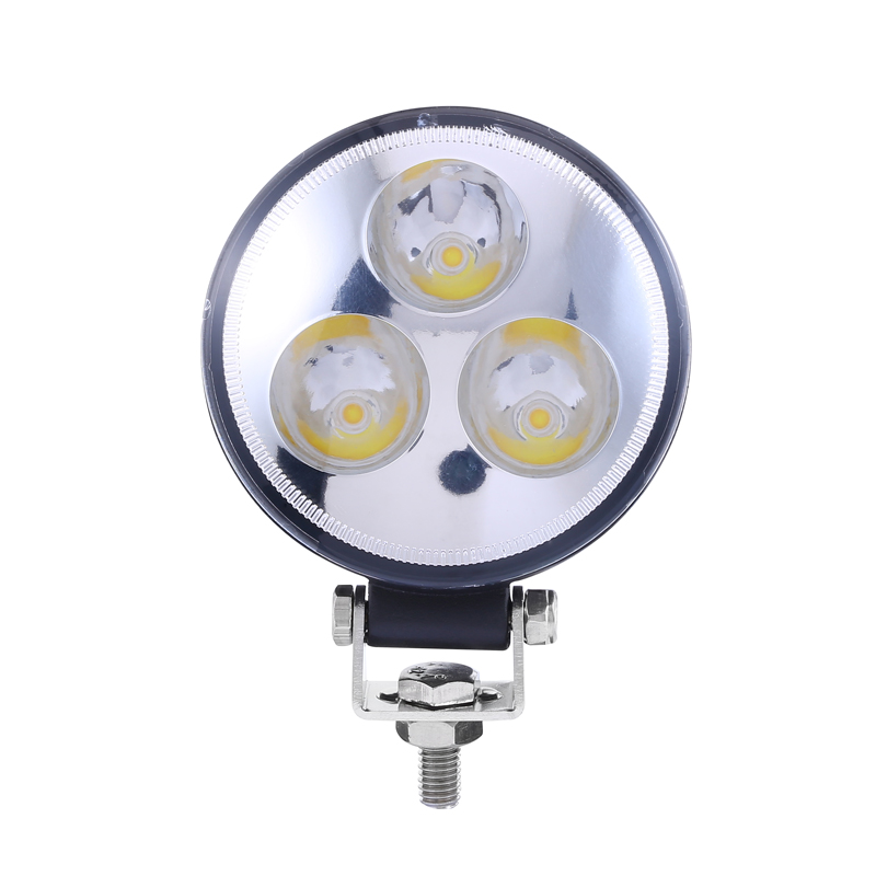 Lampa 3 LED-uri 10-30V 9W, unghi de radiere 60