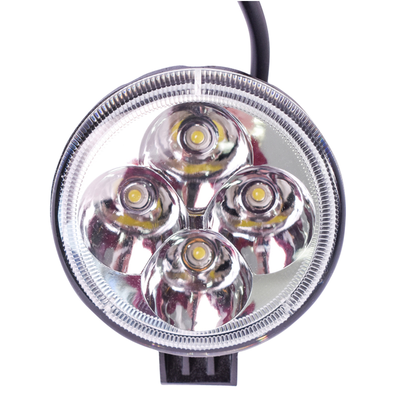 Lampa 4 LED-uri 10-30V 12W unghi de radiere 60 rotund