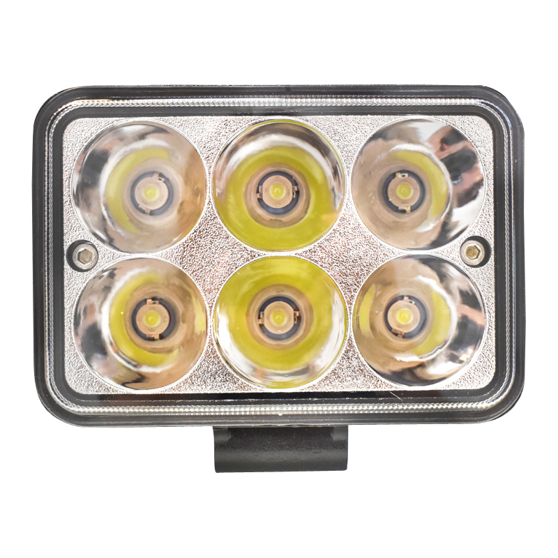 Lampa 6 LED-uri 10-60V 18W unghi de radiere 60 patrat