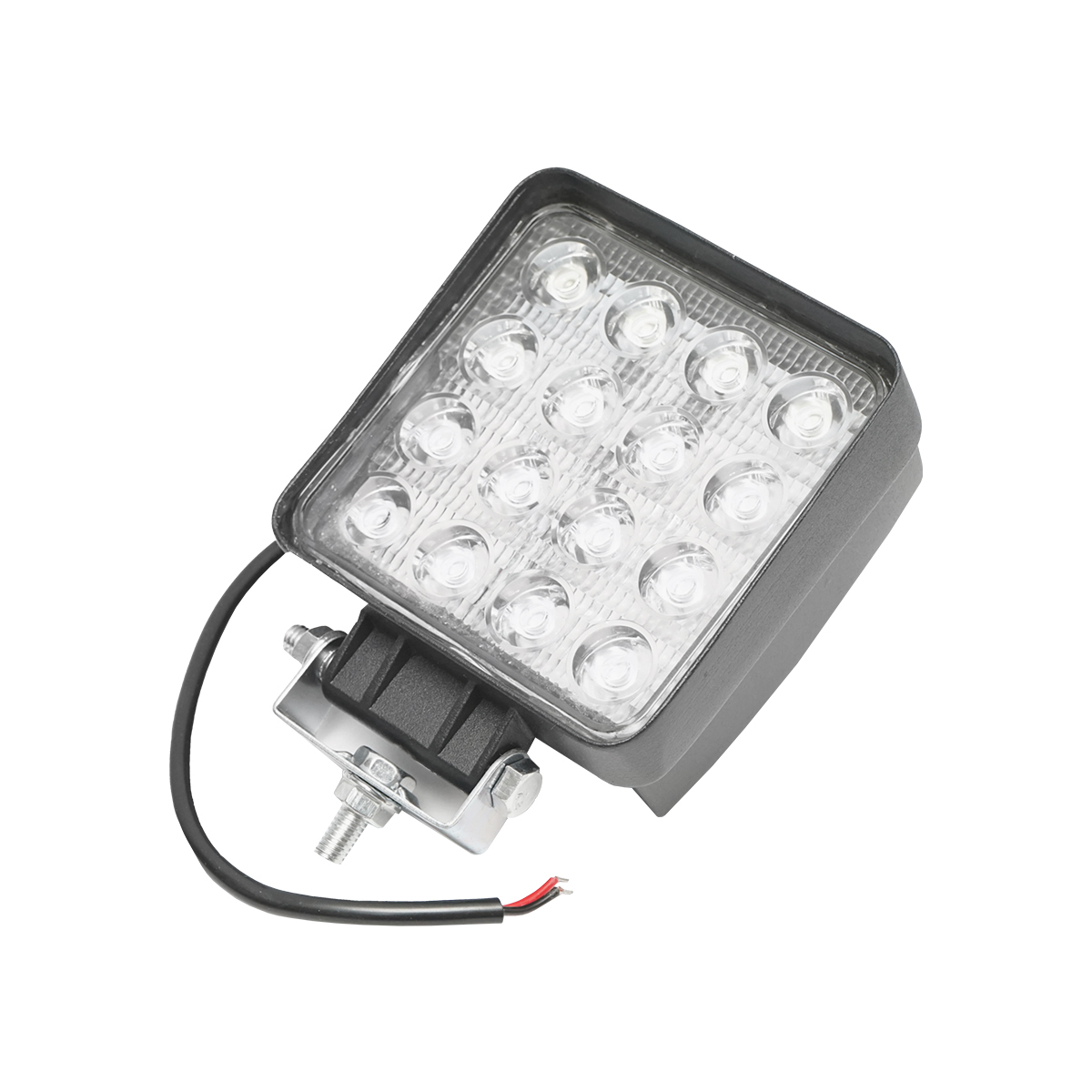 Lampa cu 16 LED-uri 10-30V 48W unghi radiere 60 de grade tip flood 108x108x57mm Breckner Germany