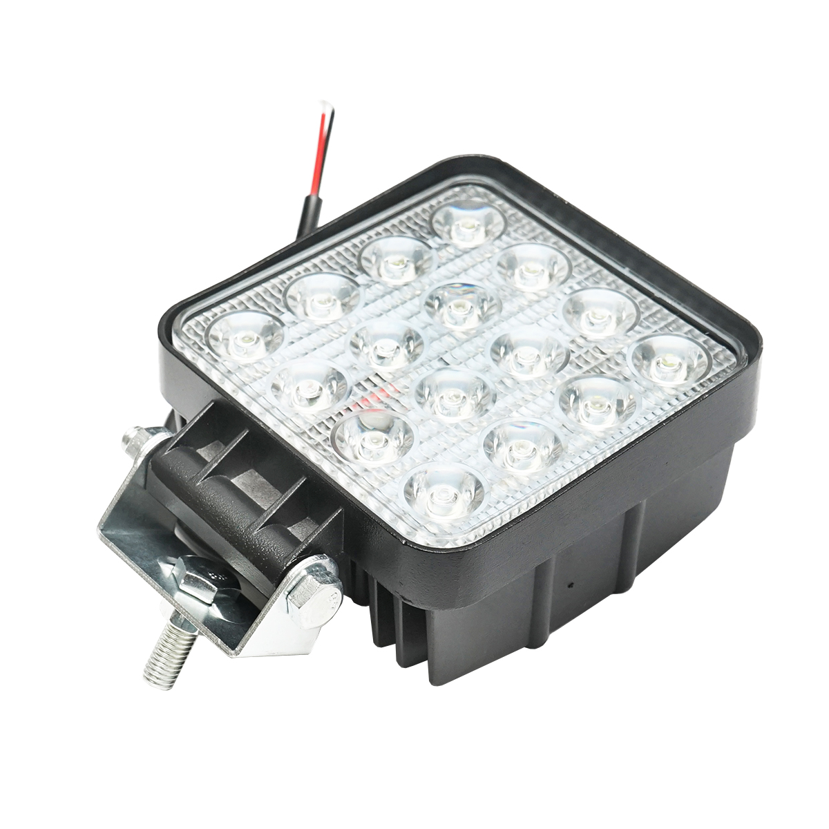 Lampa cu 16 LED-uri 10-30V 48W unghi radiere 30 de grade tip spot 108x108x57mm Breckner Germany