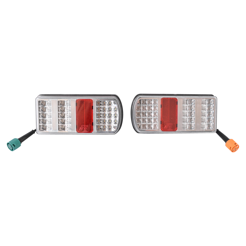 Set lampi spate camion LED 12V E-mark 227x106x55mm