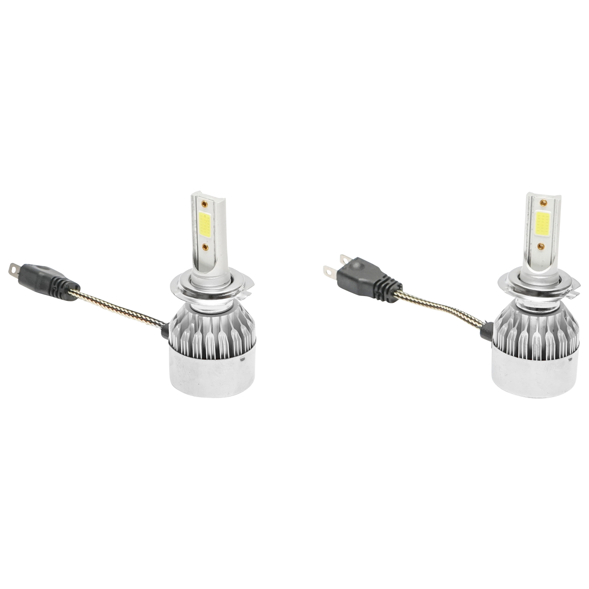 Set 2 becuri LED H7 36W/3800LM C6-H7, 12V, 6500K