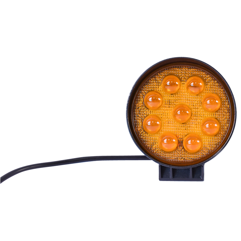 Lampa ceata cu 9 LED-uri 10-30V 27W unghi radiere 30 de grade tip spot Breckner Germany