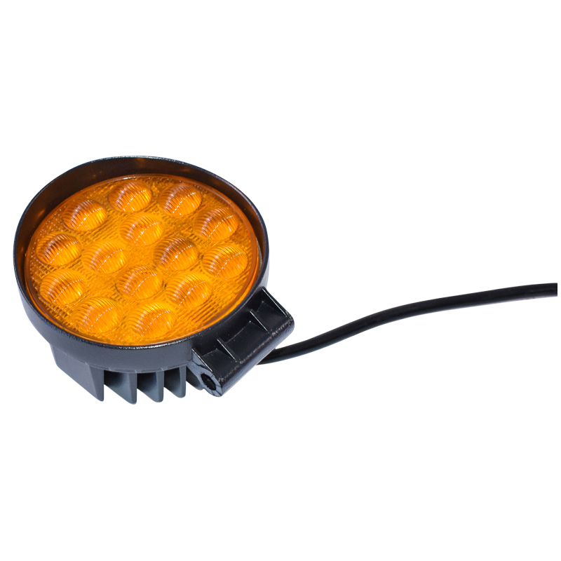 Lampa ceata cu 14 LED-uri 10-30V 42W unghi radiere 60 de grade tip flood Breckner Germany