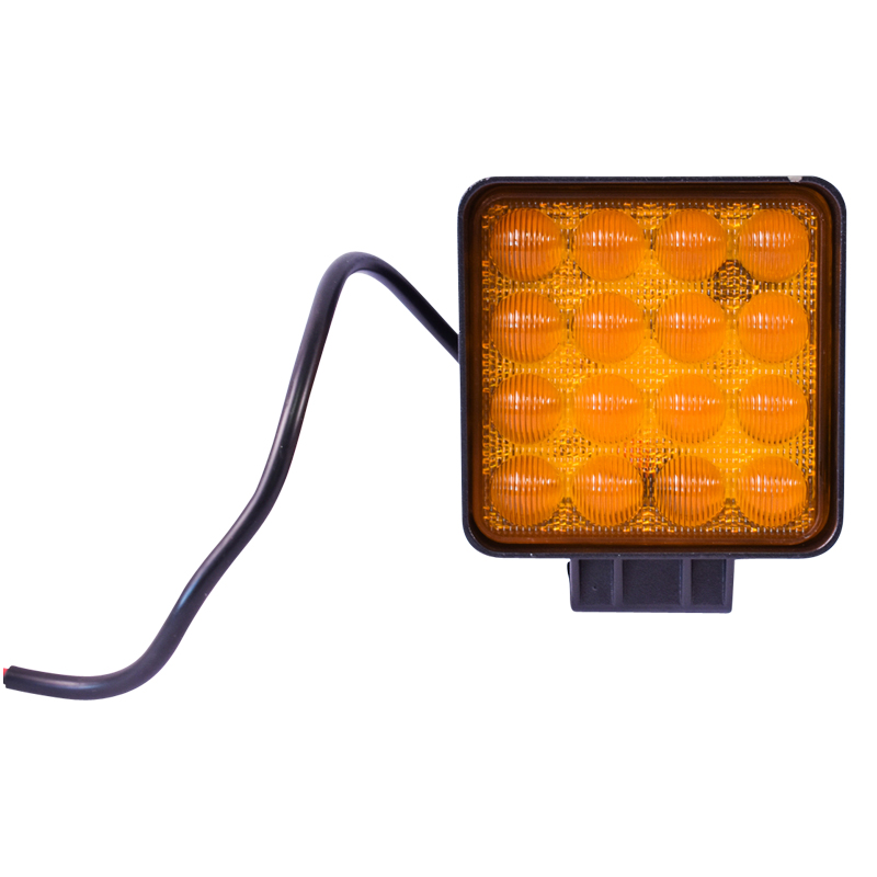 Lampa ceata cu 16 LED-uri 10-30V 48W unghi radiere 60 de grade tip flood Breckner Germany