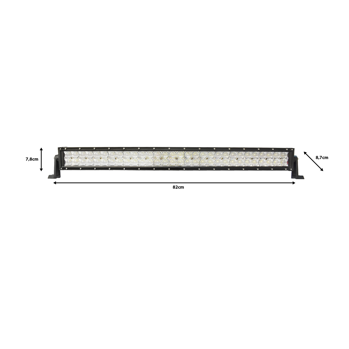 Lampa LED tip bara cu 60 leduri 9-60V 180W 6000K Brechner Germany