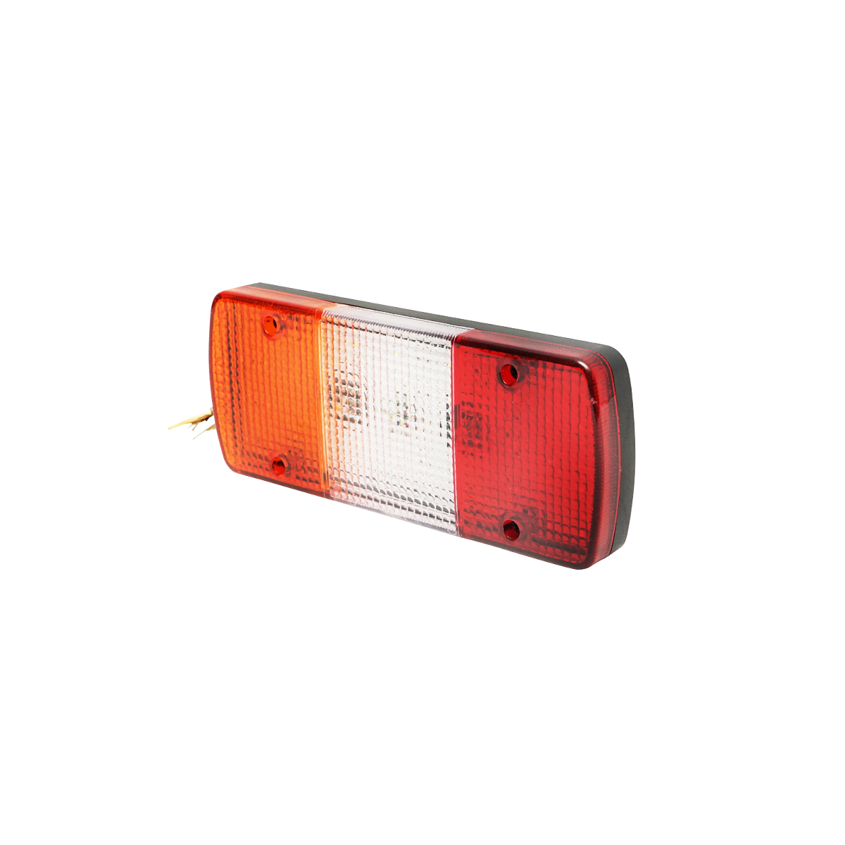 Lampa spate dreptunghiulara 28 LED-uri cu 3 compartimente 24V