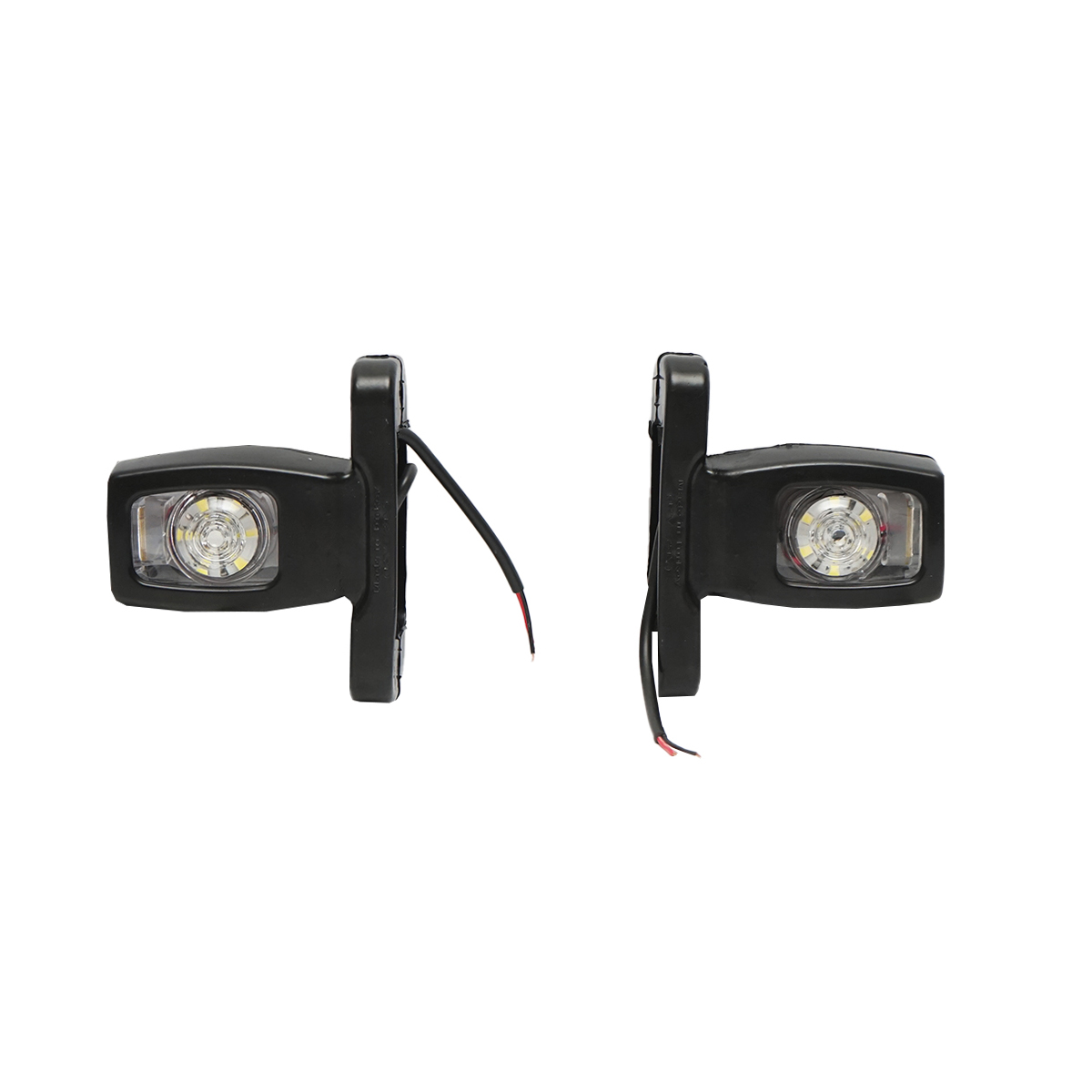 Lampi laterale de gabarit cu LED 12/24V, rosu-alb-galben Breckner Germany