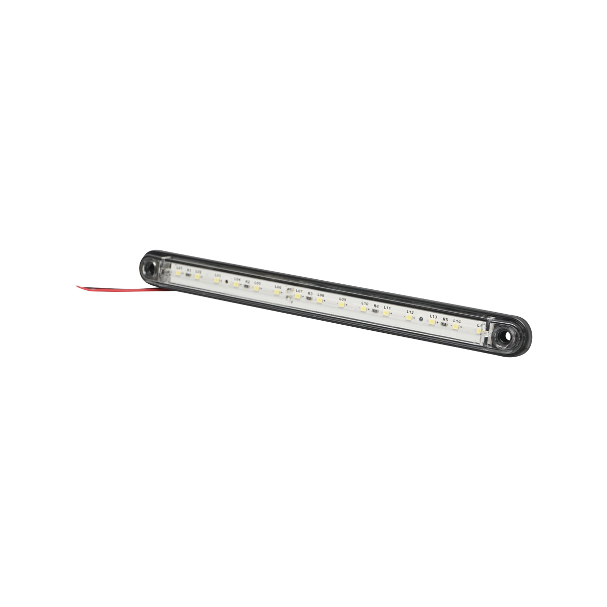 Lampa laterala led alba 240mm 12-24V Breckner Germany