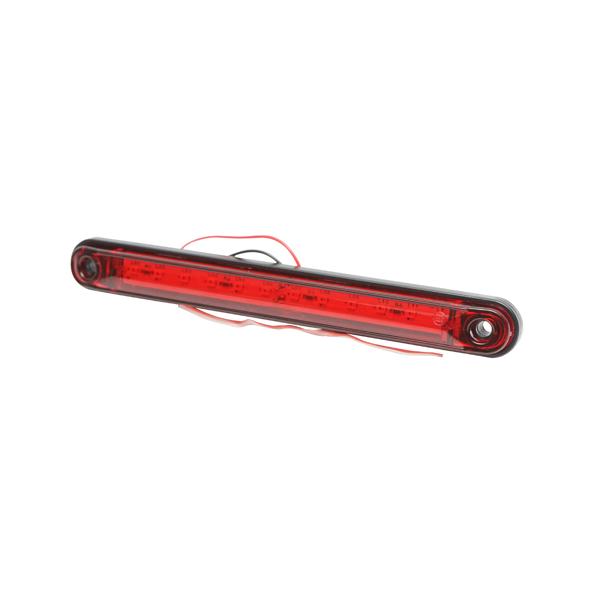 Lampa gabarit laterala led rosie 12-24V, FR0179 Breckner Germany