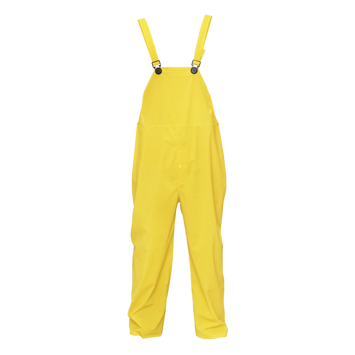 Costum impermeabil cu gluga si salopeta din poliester si PVC, galben, XL Breckner Germany