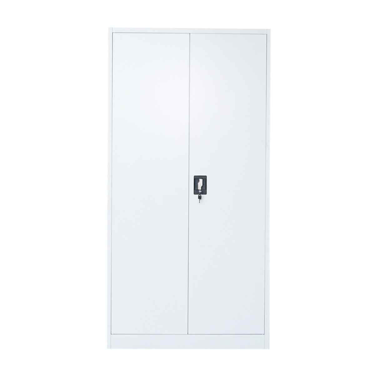 Dulap metalic fiset 1800x900x400mm cu 2 usi securizate, 4 polite, gri Breckner Germany