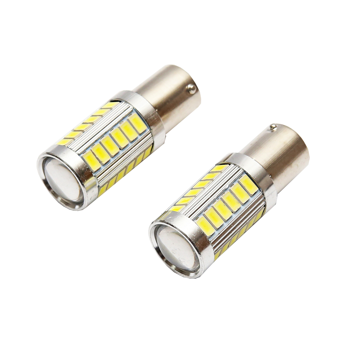 Set 2 becuri LED SMD 12V BAU15 0,25a lumina rece Breckner Germany