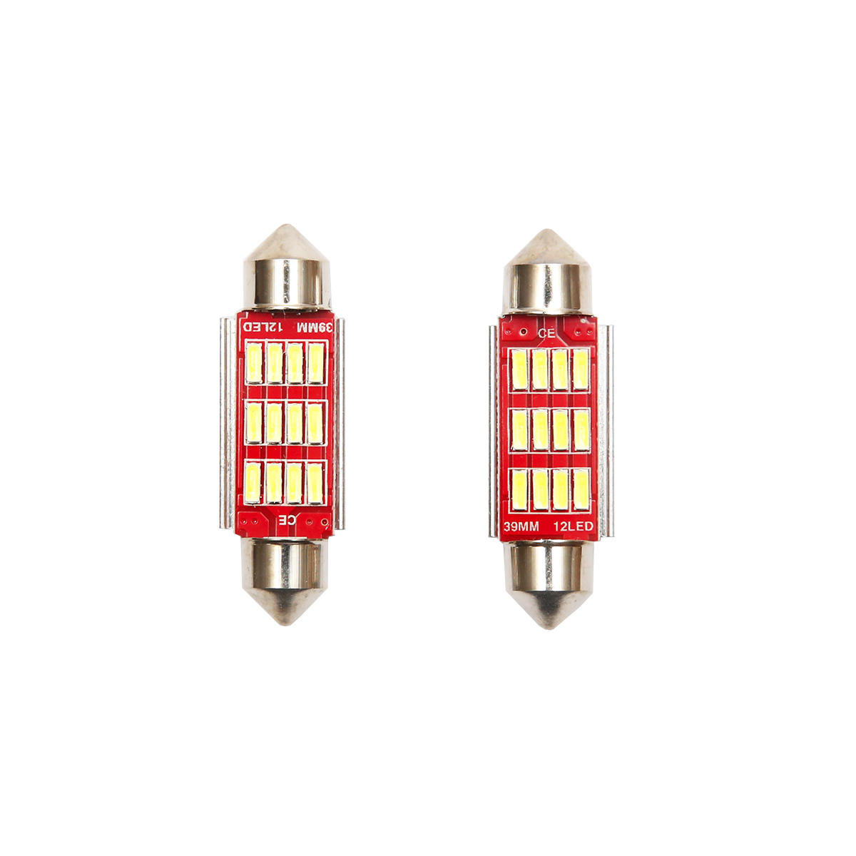 Set 2 becuri LED SMD SOFIT 39/12mm 12V 0,145A lumina rece Breckner Germany