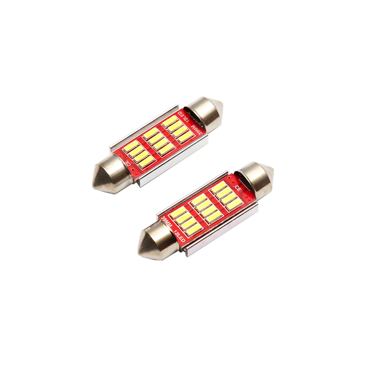 Set 2 becuri LED SMD SOFIT 39/12mm 12V 0,145A lumina rece Breckner Germany