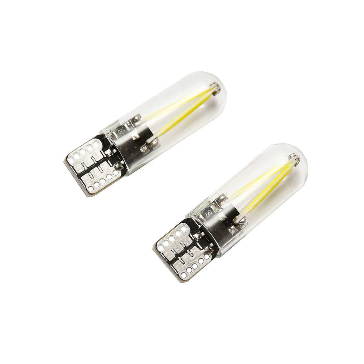 Set 2 becuri LED SMD 12V T10 0,04A lumina rece Breckner Germany