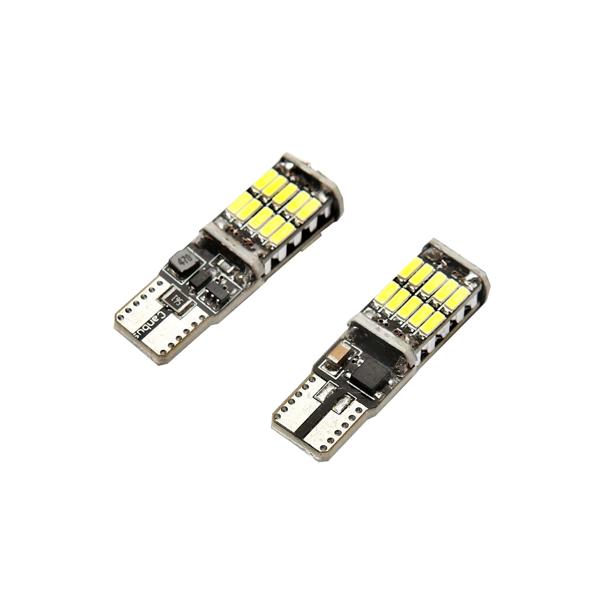 Set 2 becuri LED SMD 12V T10 0,2A lumina rece Breckner Germany