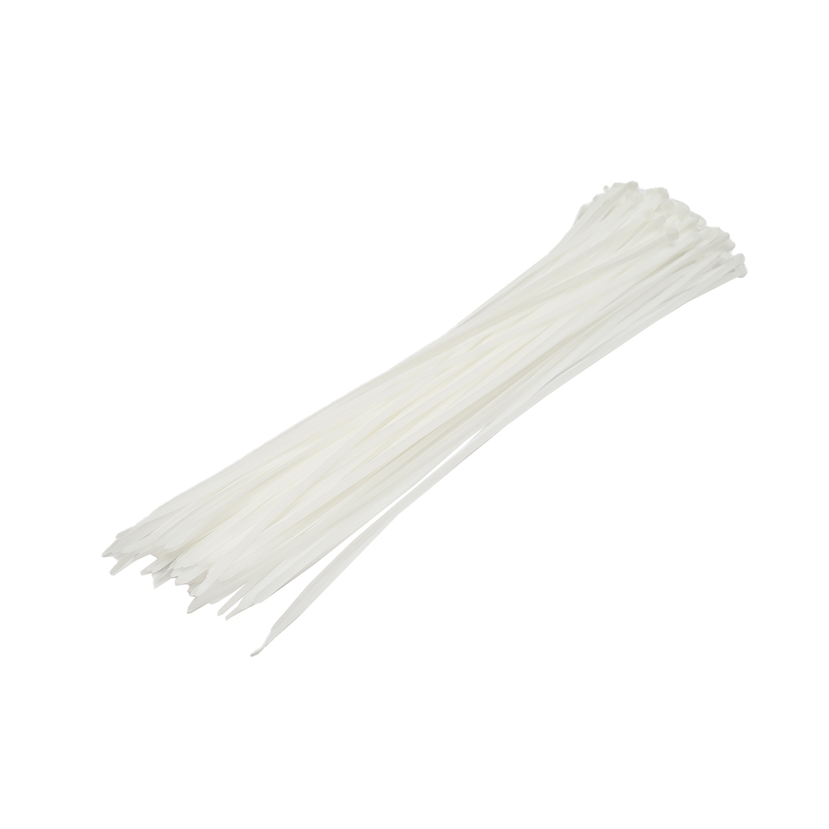 Colier plastic alb 380x3,6 set 100 buc
